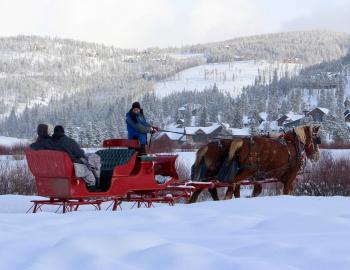 Breckenridge Winter Activities - Sleigh Rides, Skiing