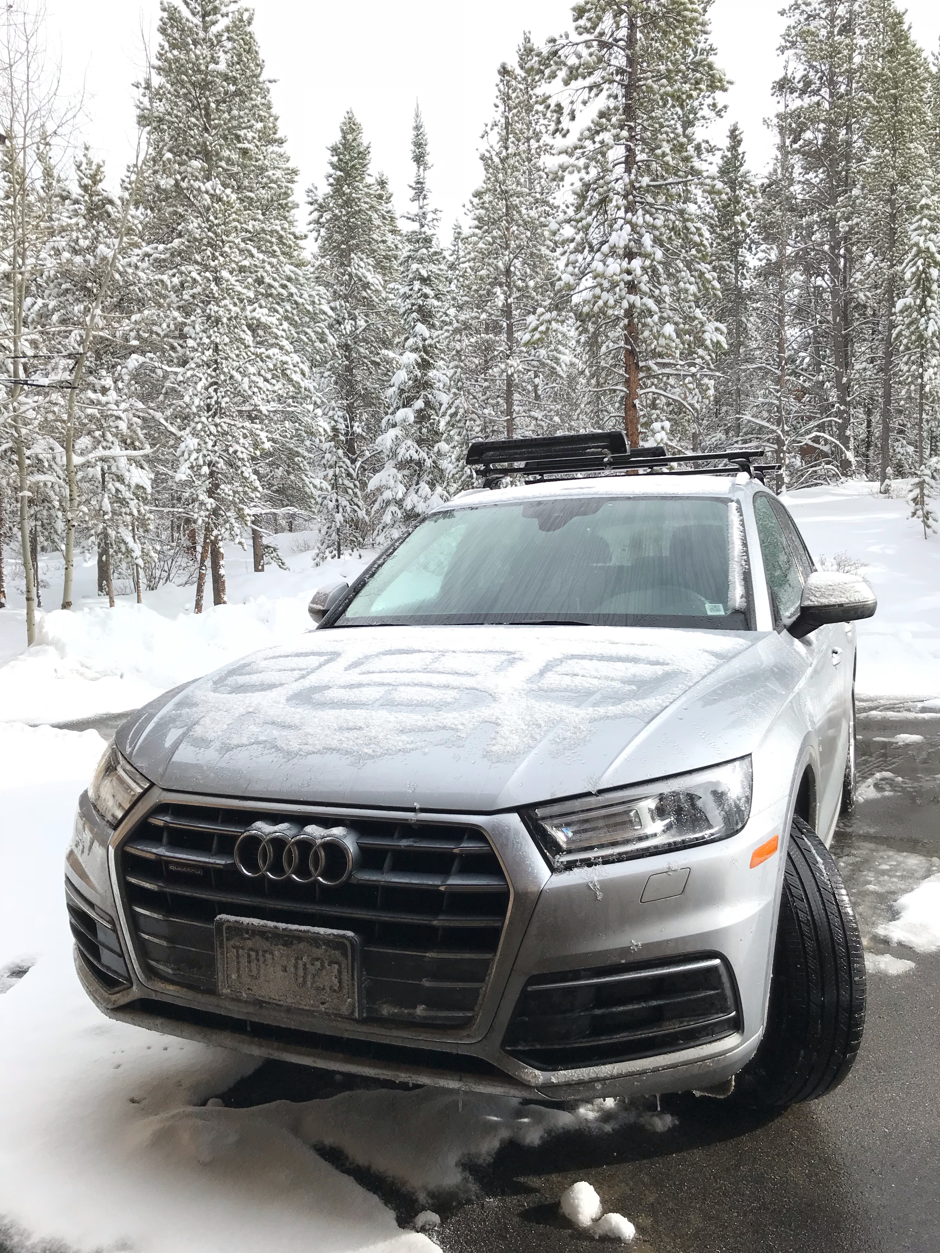 Silver Car by Audi Denver Car Rentals Transportation